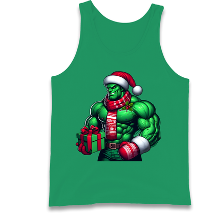 The Hulk Santa Tank Top