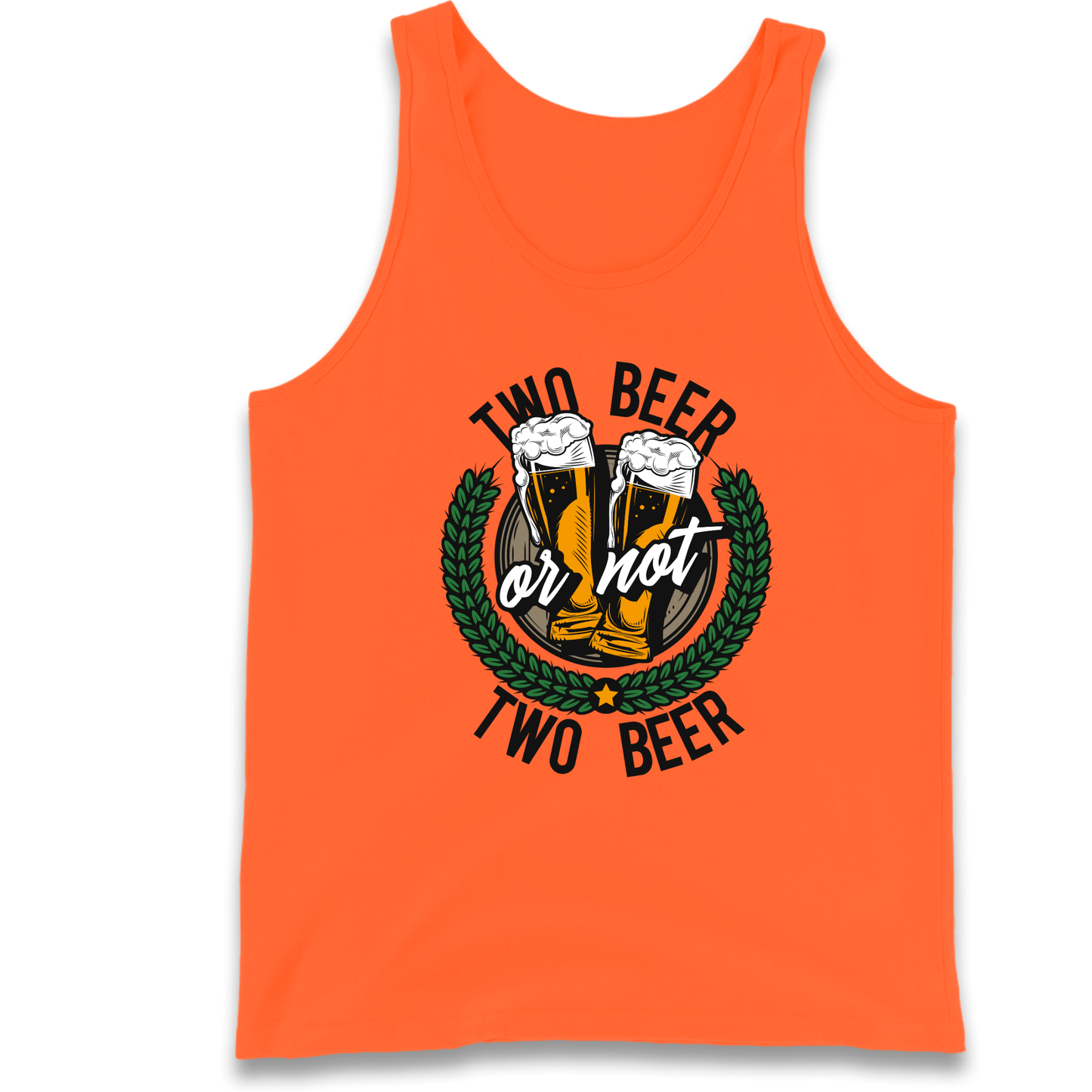 Two Beer or not Two Beer Tank Top