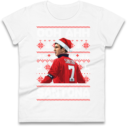 M'nchester United Christmas Ladies Shirt