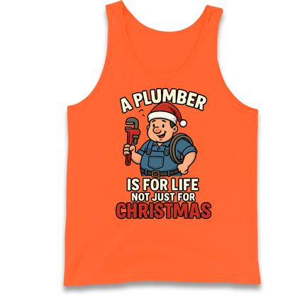 Plumber Christmas Tank Top