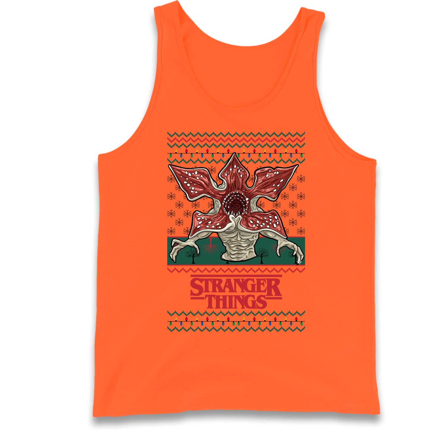 Demogorgon Christmas Tank Top