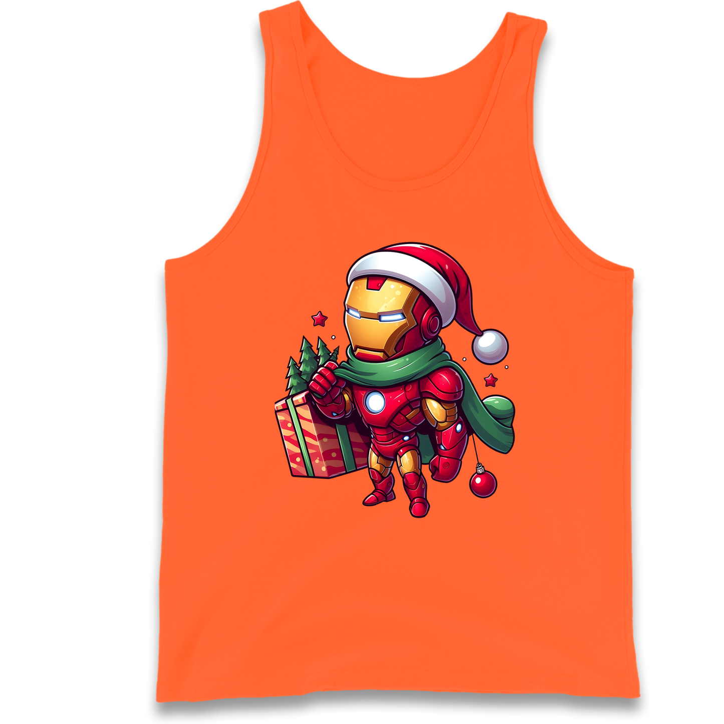 Ironman Santa Tank Top