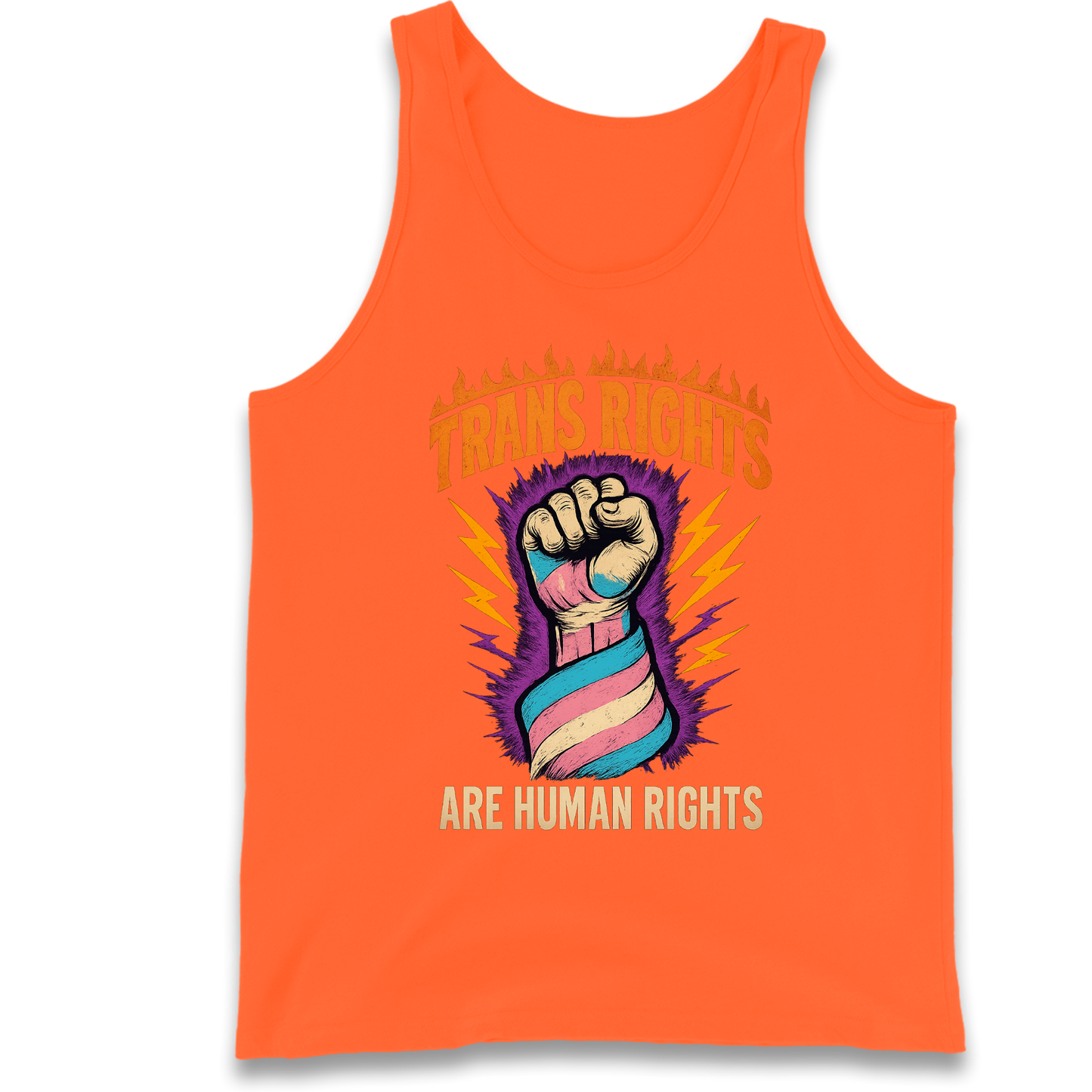 Trans Rights Are Human Rights Tank Top