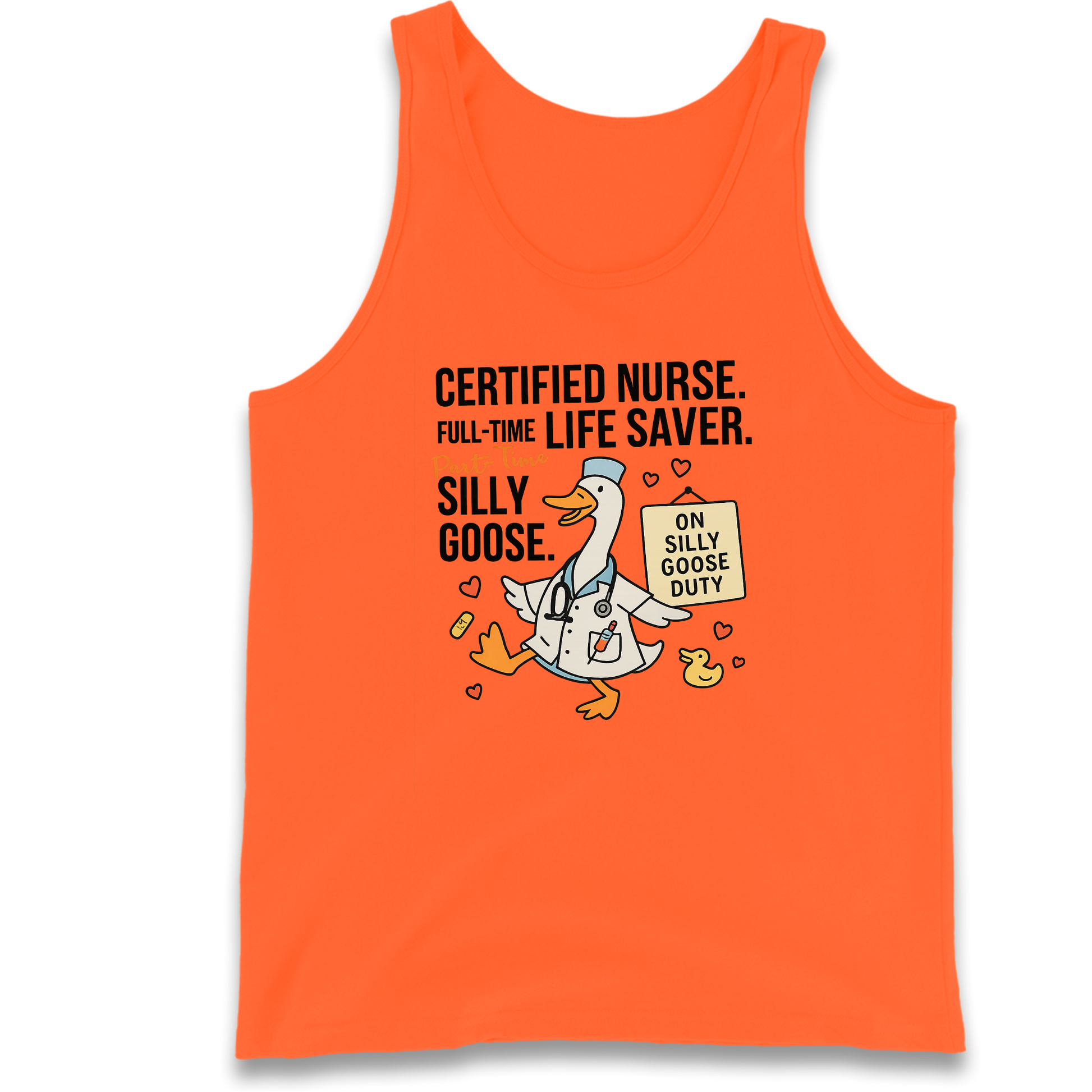 Full Time Nurse Part Time Silly Goose Tank Top