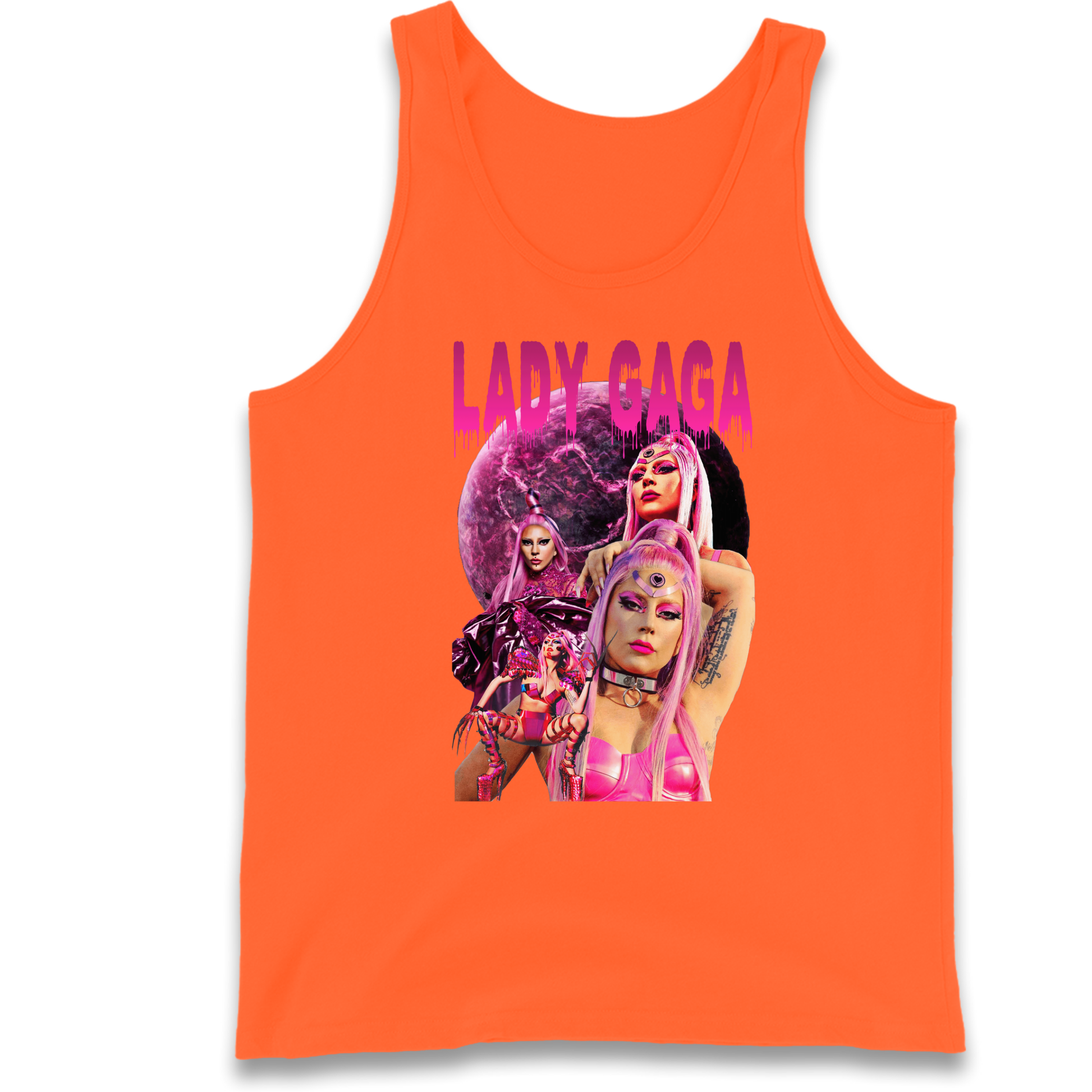Lady GaGa Pink Tank Top