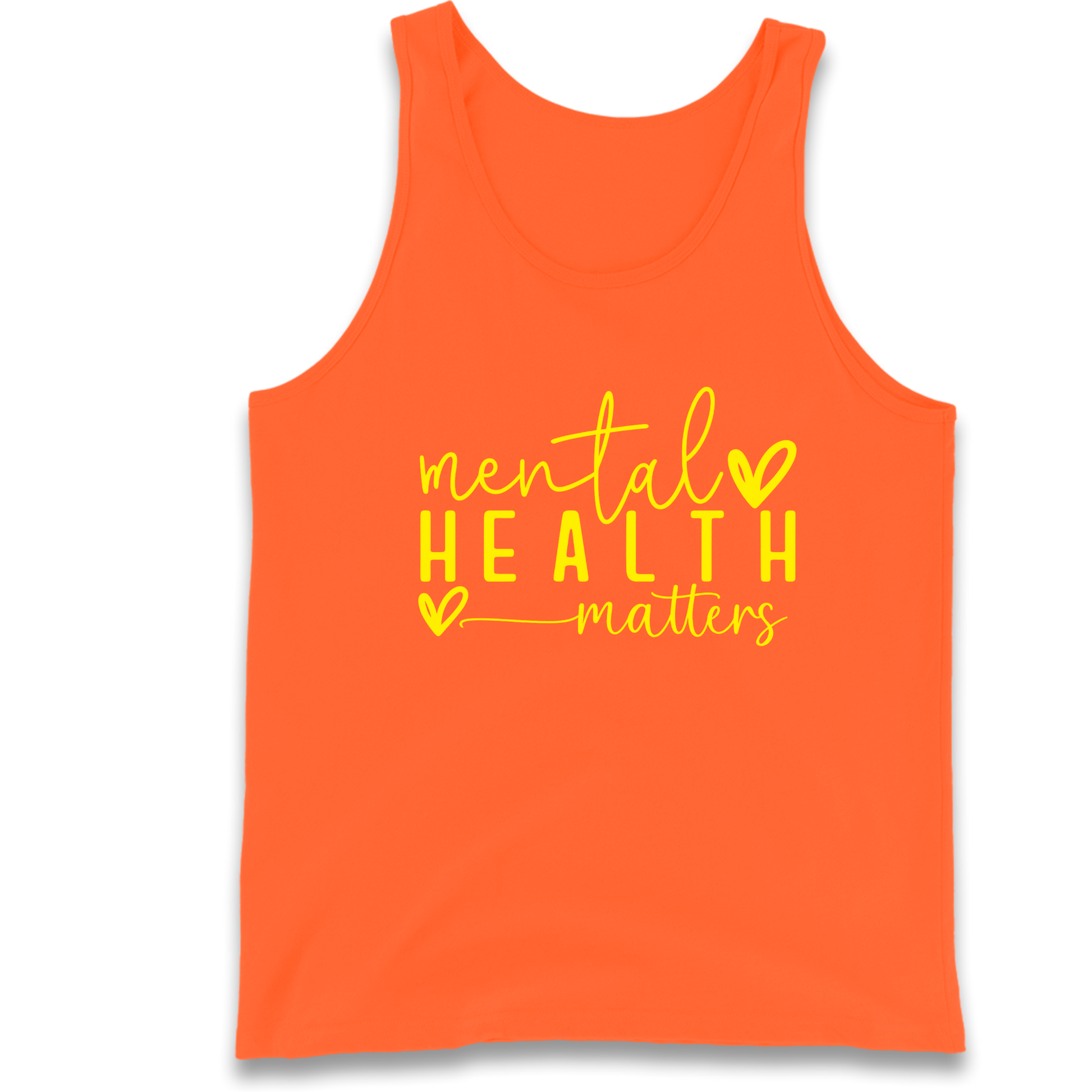 Yellow Mental Health Tank Top