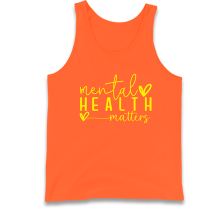Yellow Mental Health Tank Top