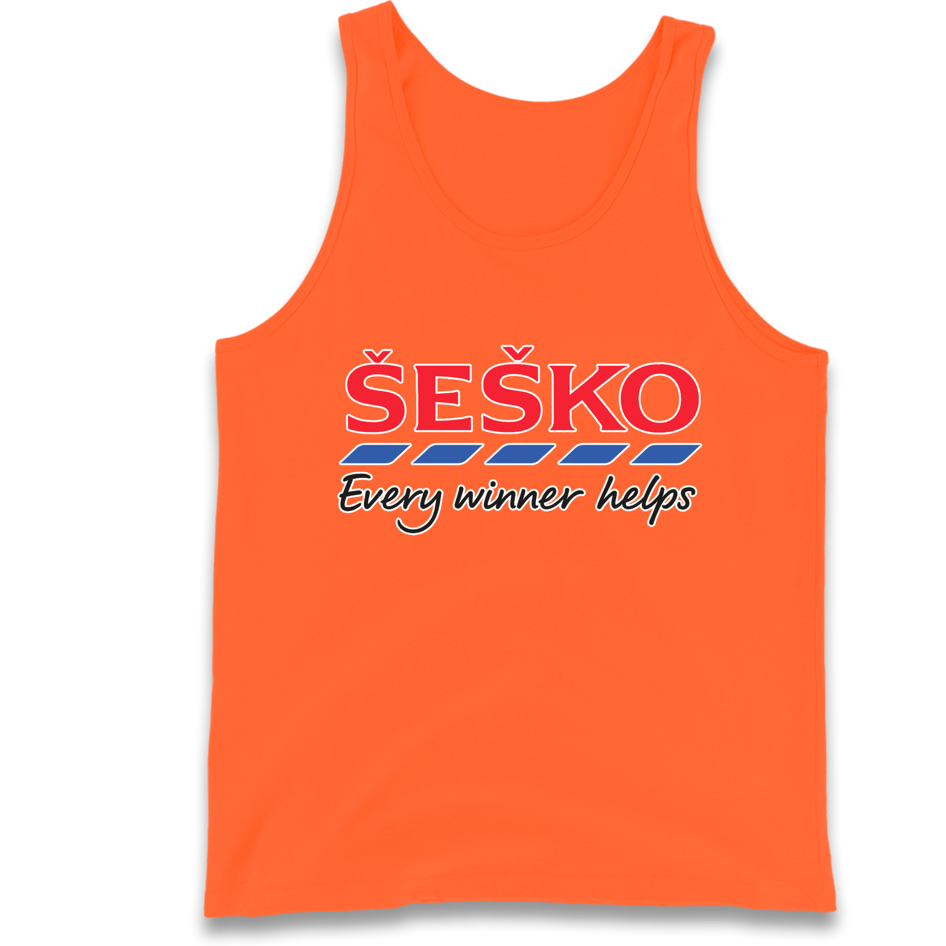 Benjamin Sesko Every Winner Helps Tank-Top