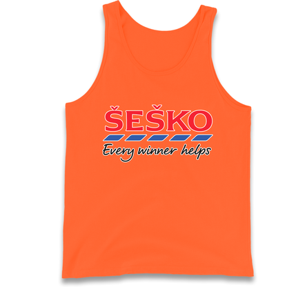 Benjamin Sesko Every Winner Helps Tank-Top