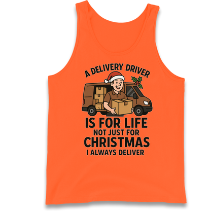 Delivery Driver Christmas Tank Top
