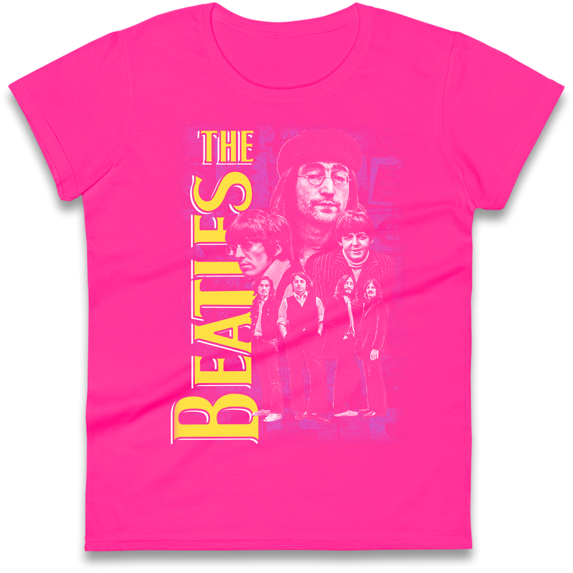 The Beatles Group Ladies Shirt 