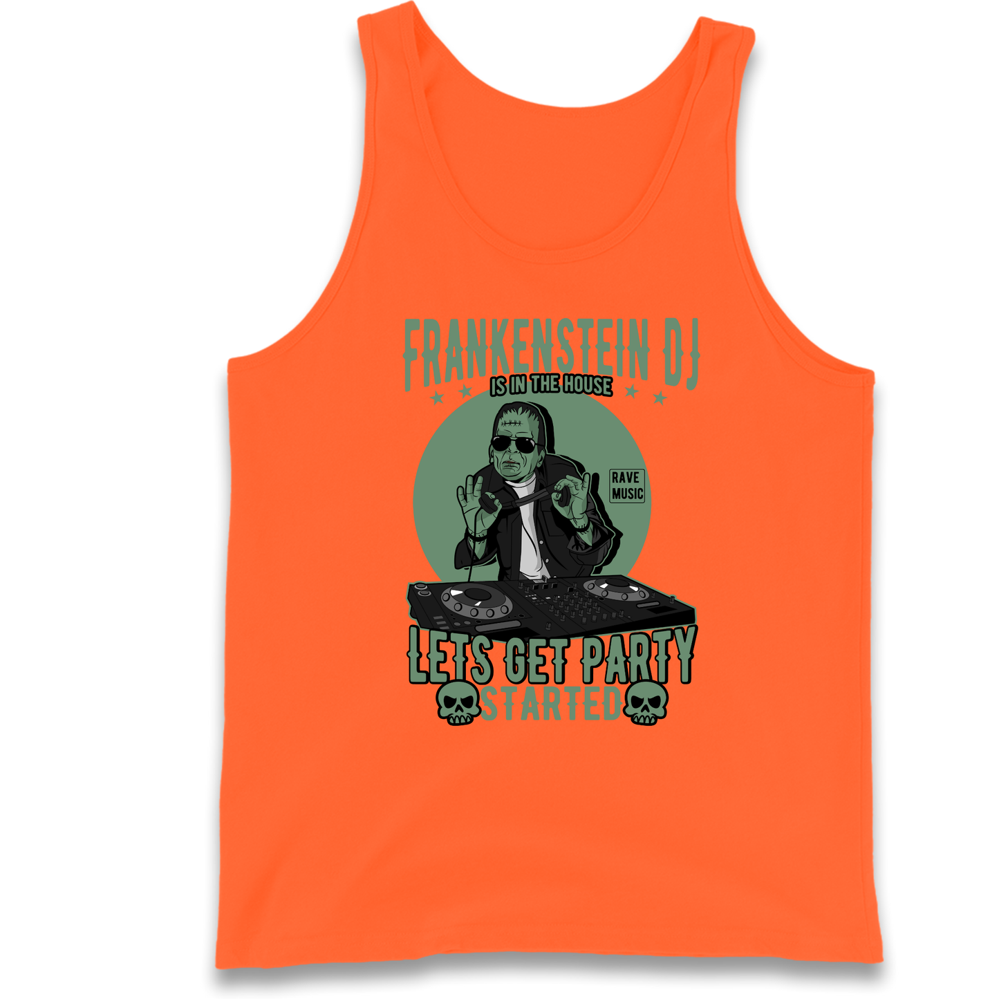 Frankenstein DJ Tank Top