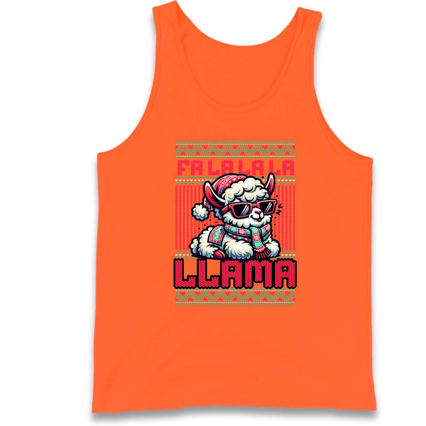 FA LA LA LA LLAMA Tank Top