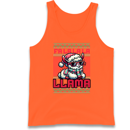 FA LA LA LA LLAMA Tank Top