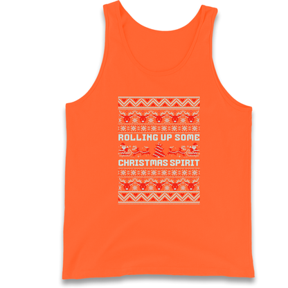 Rolling up Some Christmas Spirit Tank Top