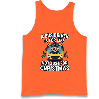 Bus Driver Christmas Tank Top