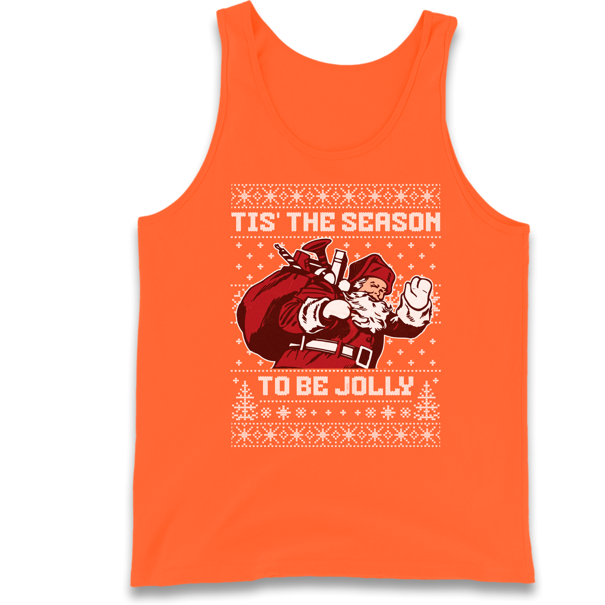 Tis The Season To Be Jolly Christmas Tank Top
