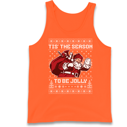 Tis The Season To Be Jolly Christmas Tank Top