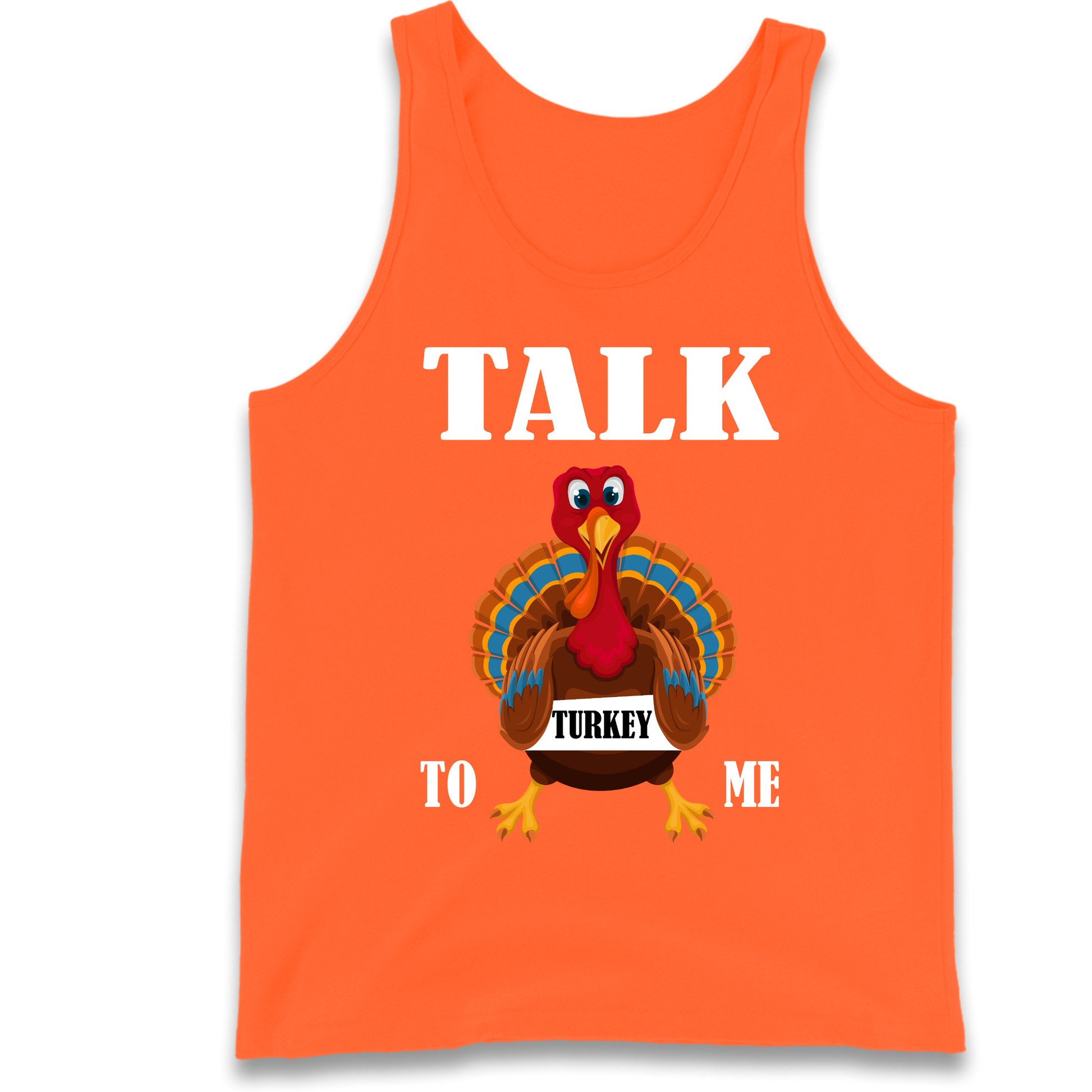 Talk Turkey To Me Christmas Tank Top
