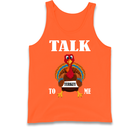 Talk Turkey To Me Christmas Tank Top