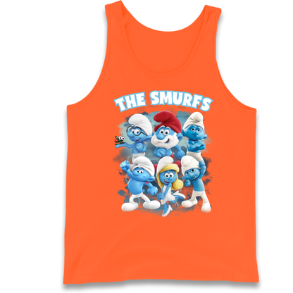 The Smurfs Bootleg Tank Top