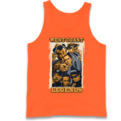 West Coast Legends Rappers Tank Top