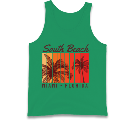 South Beach Miami Florida Tank Top
