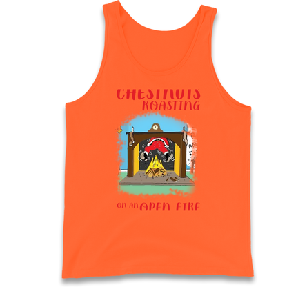 Chestnuts Roasting On An Open Fire Christmas Tank Top