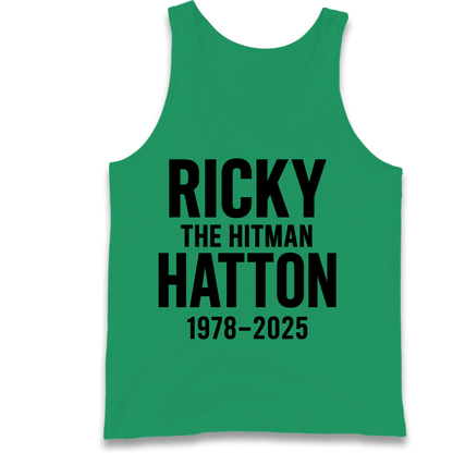Ricky The Hitman Hatton 1978 2025 Tank Top
