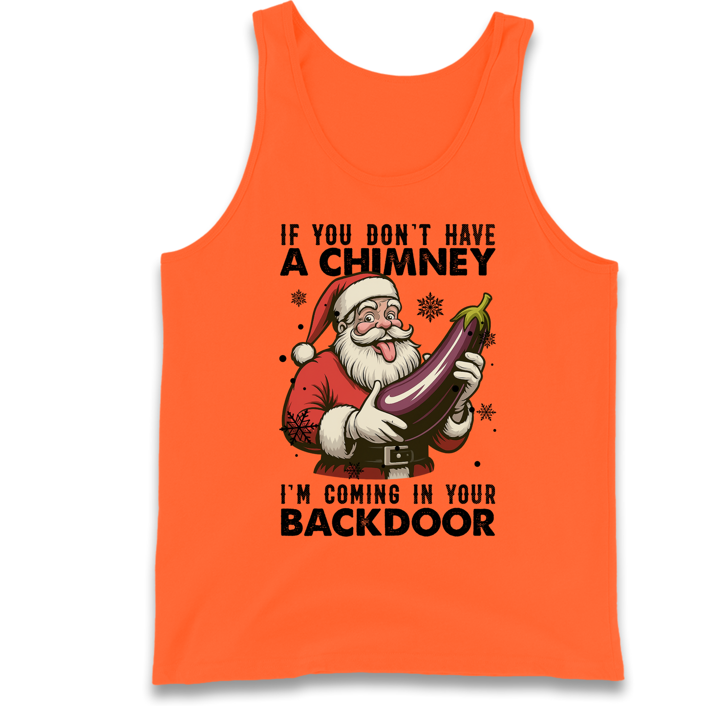 Santa Back Door Tank-Top