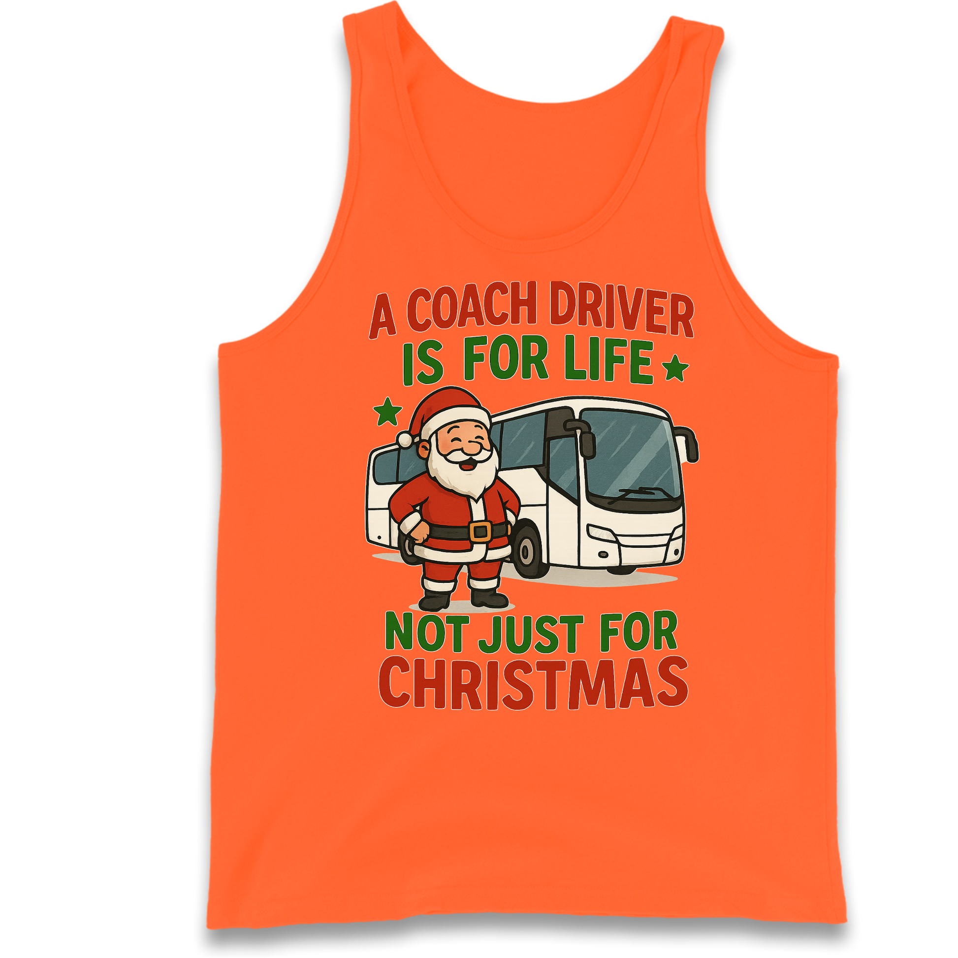 Coach Driver Christmas Tank Top
