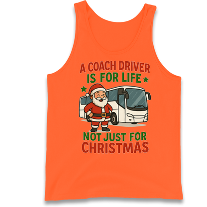 Coach Driver Christmas Tank Top