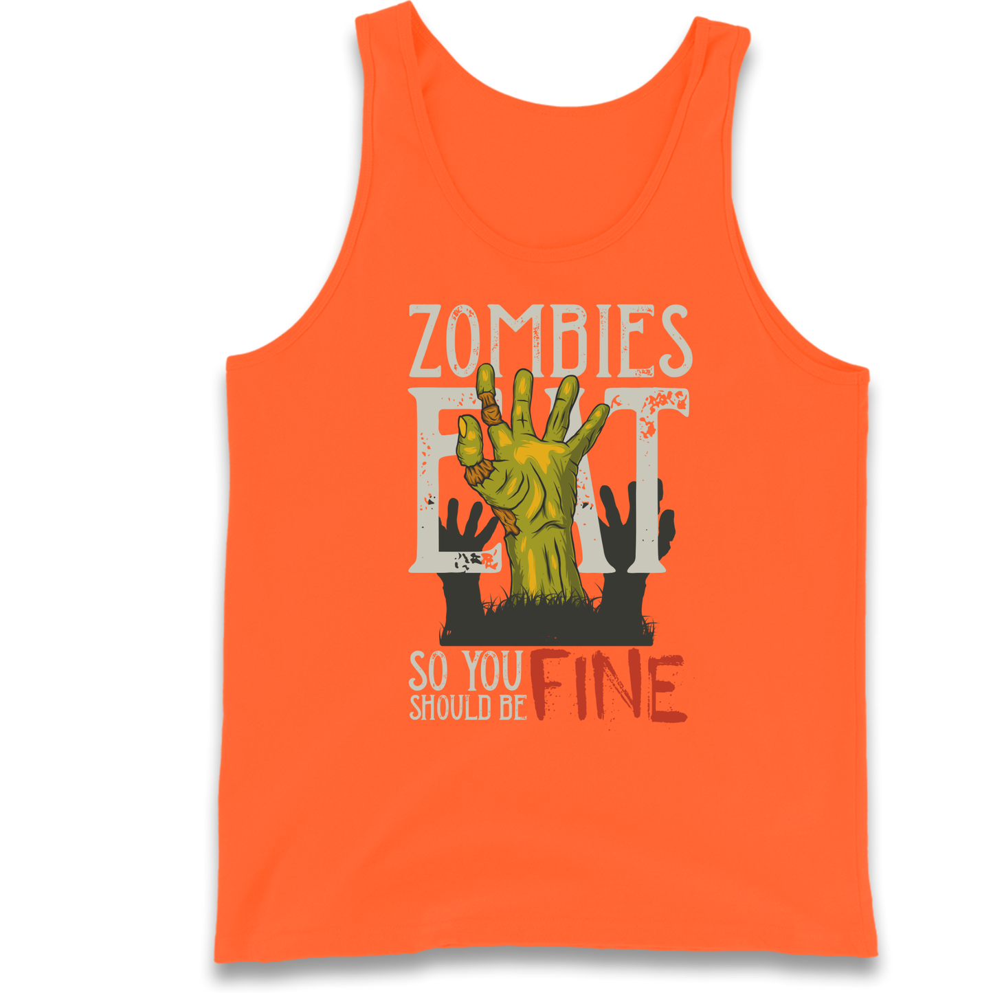 Zombies Eat Tank Top