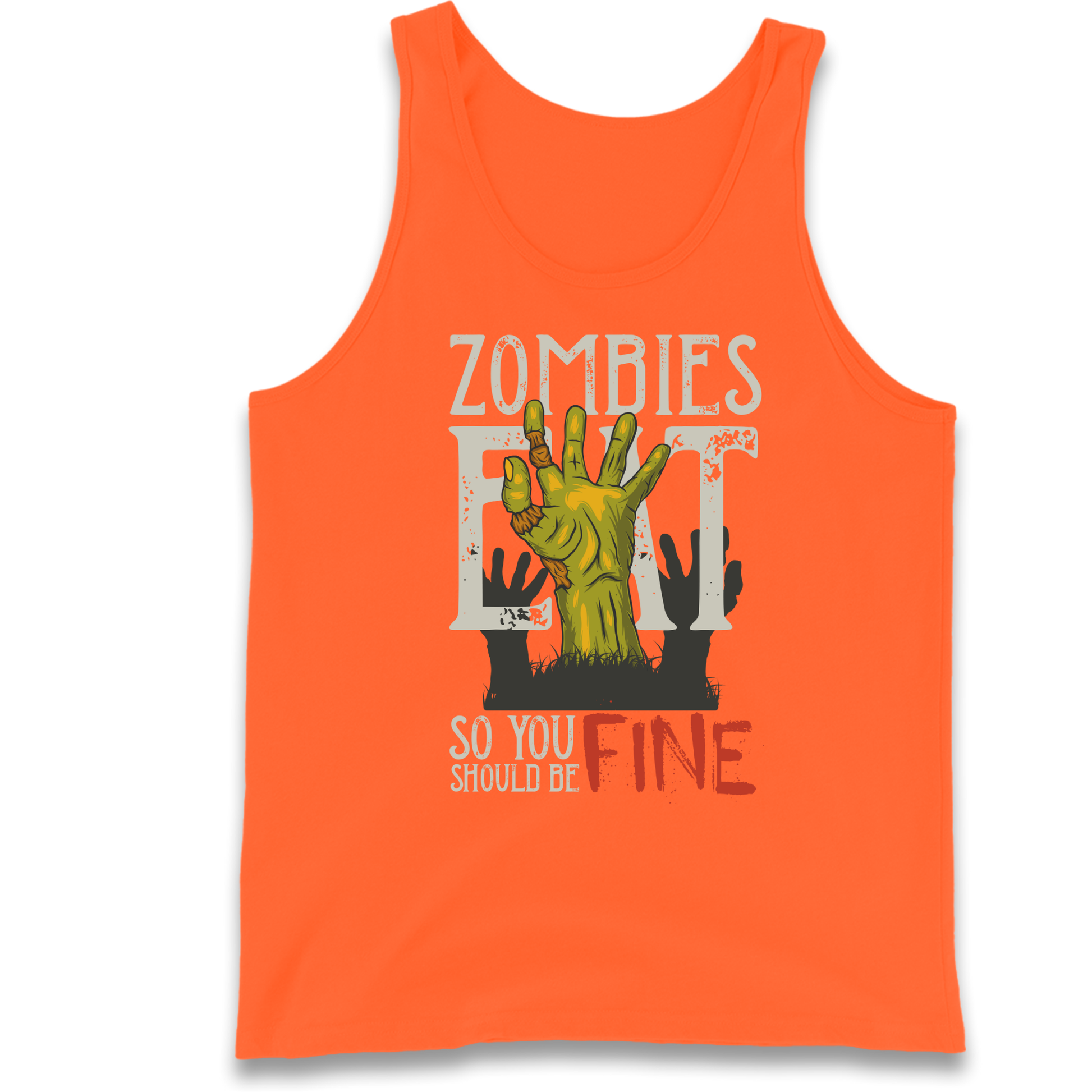 Zombies Eat Tank Top