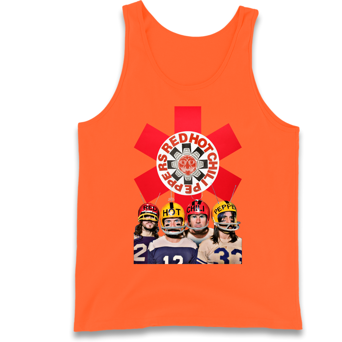 Red Hot Chilli Peppers American Football Tank Top