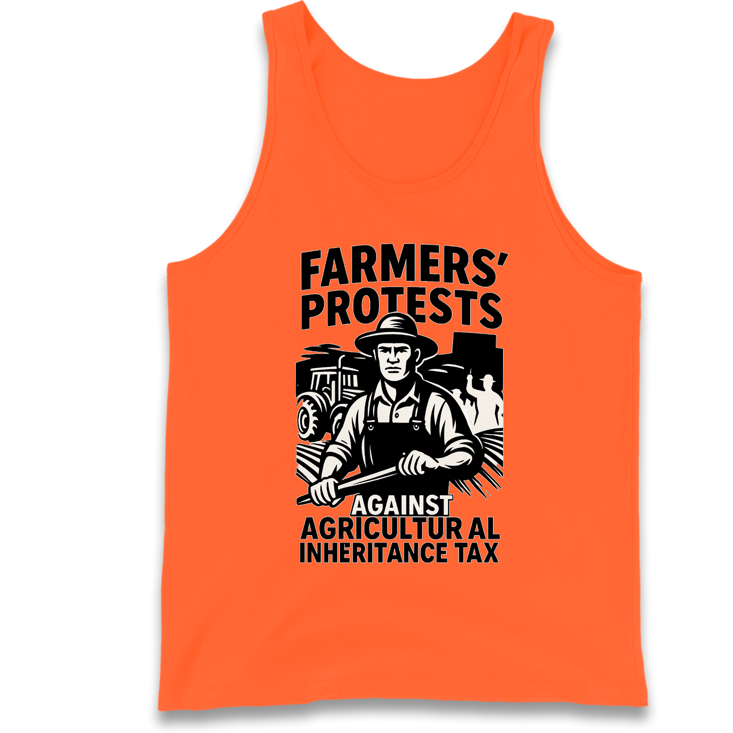 Farmers’ Protests Against Agricultural Inheritance Tax Tank Top