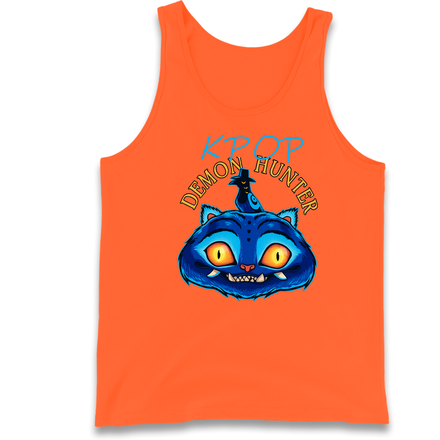 Kpop Demon Hunter Derpy Tiger Tank Top