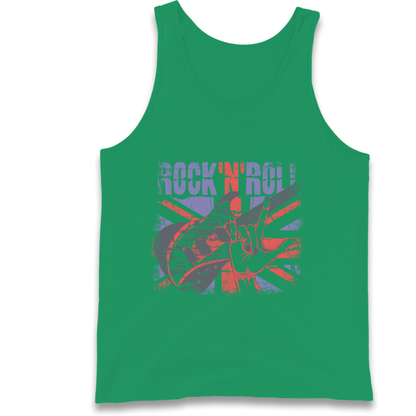 Rock N Roll Union Jack Tank Top