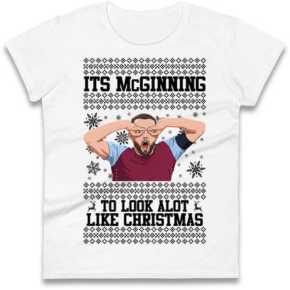 John McGinn Christmas Ladies Shirt