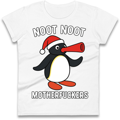 Pingu Christmas Ladies Shirt