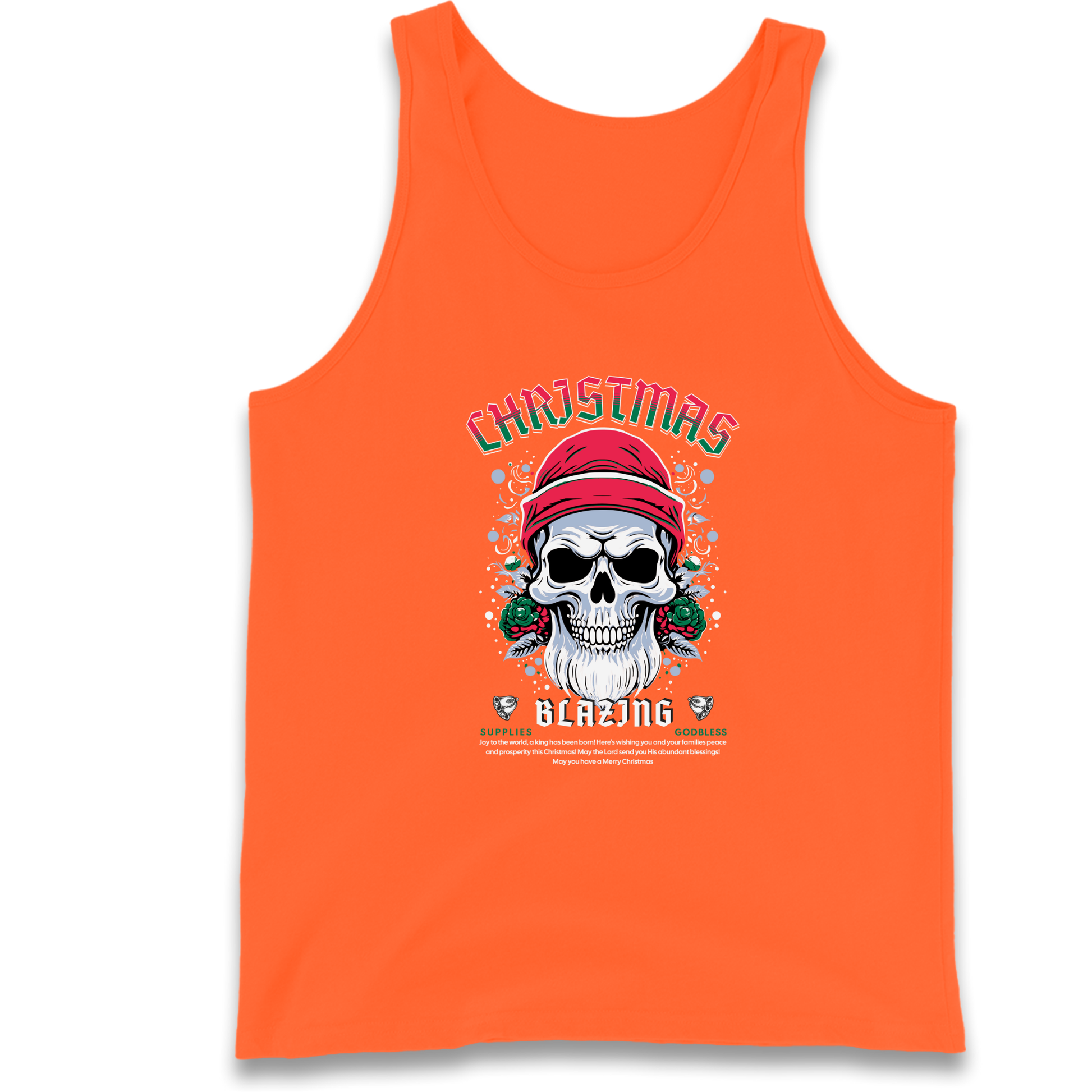 Christmas Blazing Tank Top