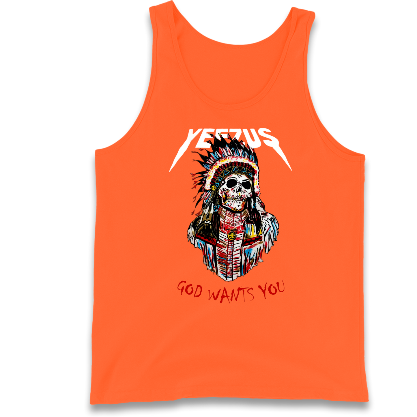 Yeezus God Wants You Tank Top