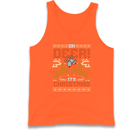 Oh Deer its Christmas Tank Top