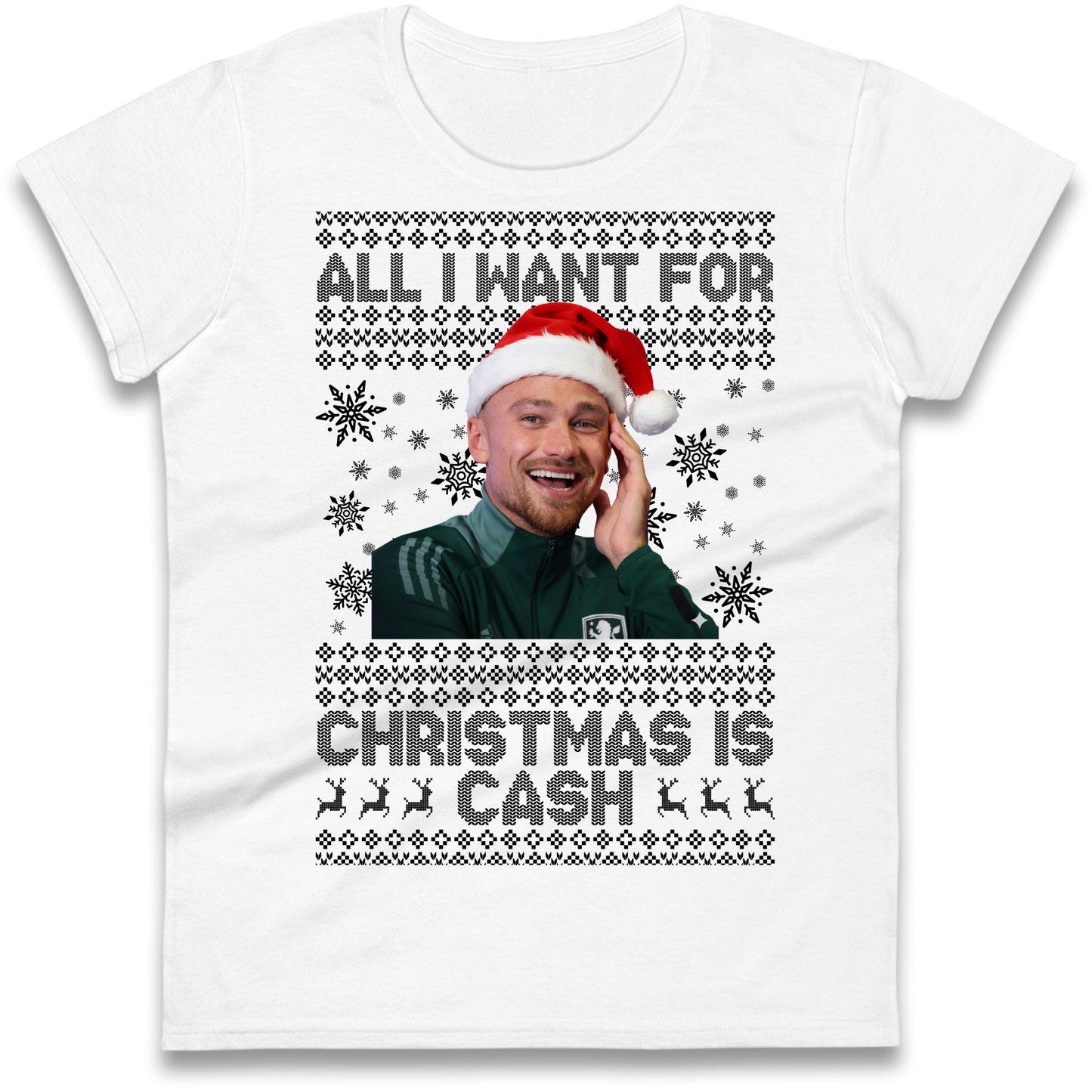Matt Cash Christmas Ladies Shirt