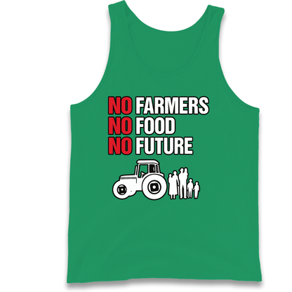 Farmers Agricultural Inheritance Tax Protest Tank Top