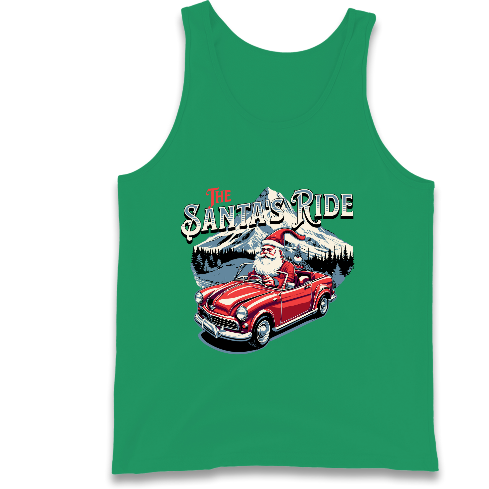 The Santas Ride Christmas Tank Top