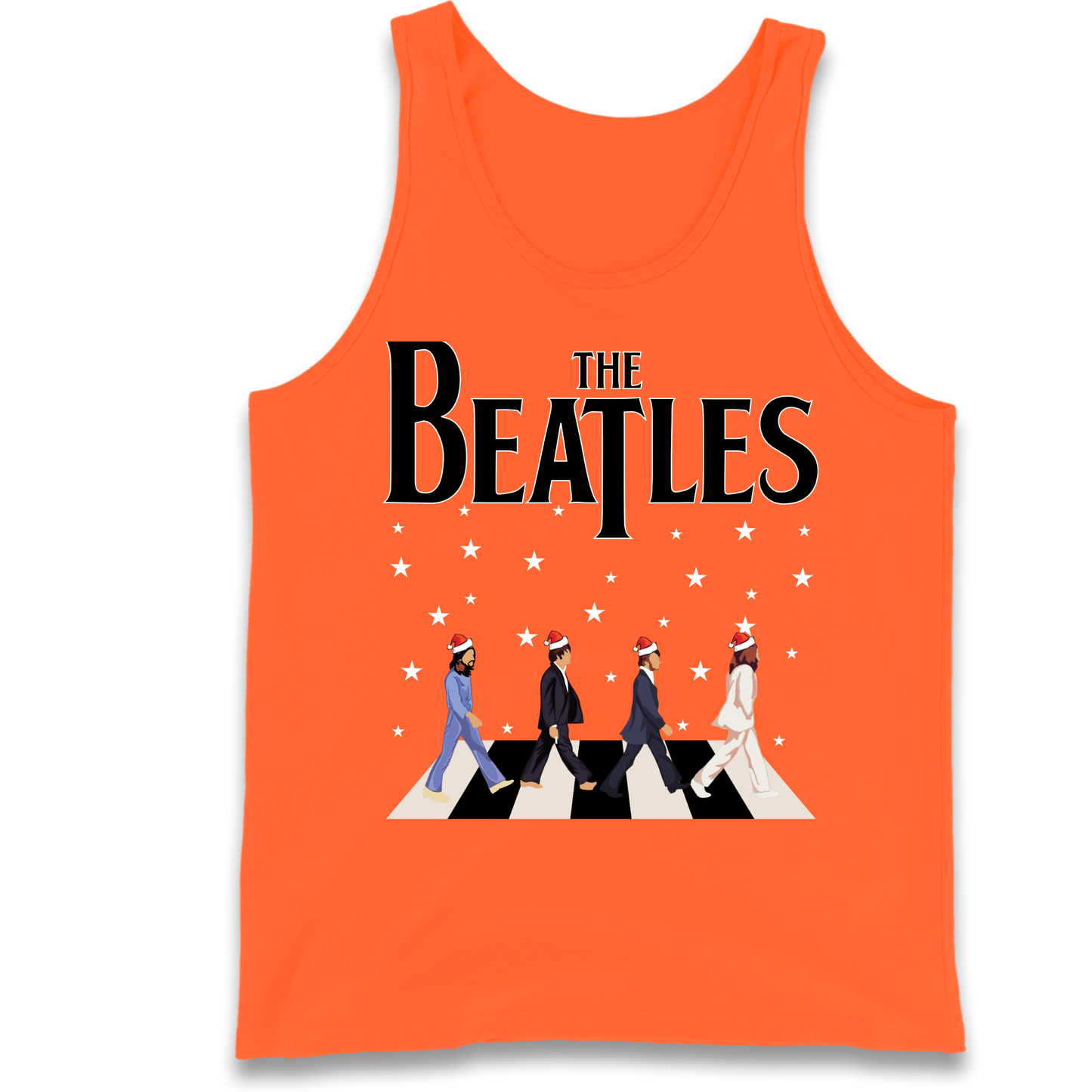 The Beatles Abbey Road Christmas Tank Top