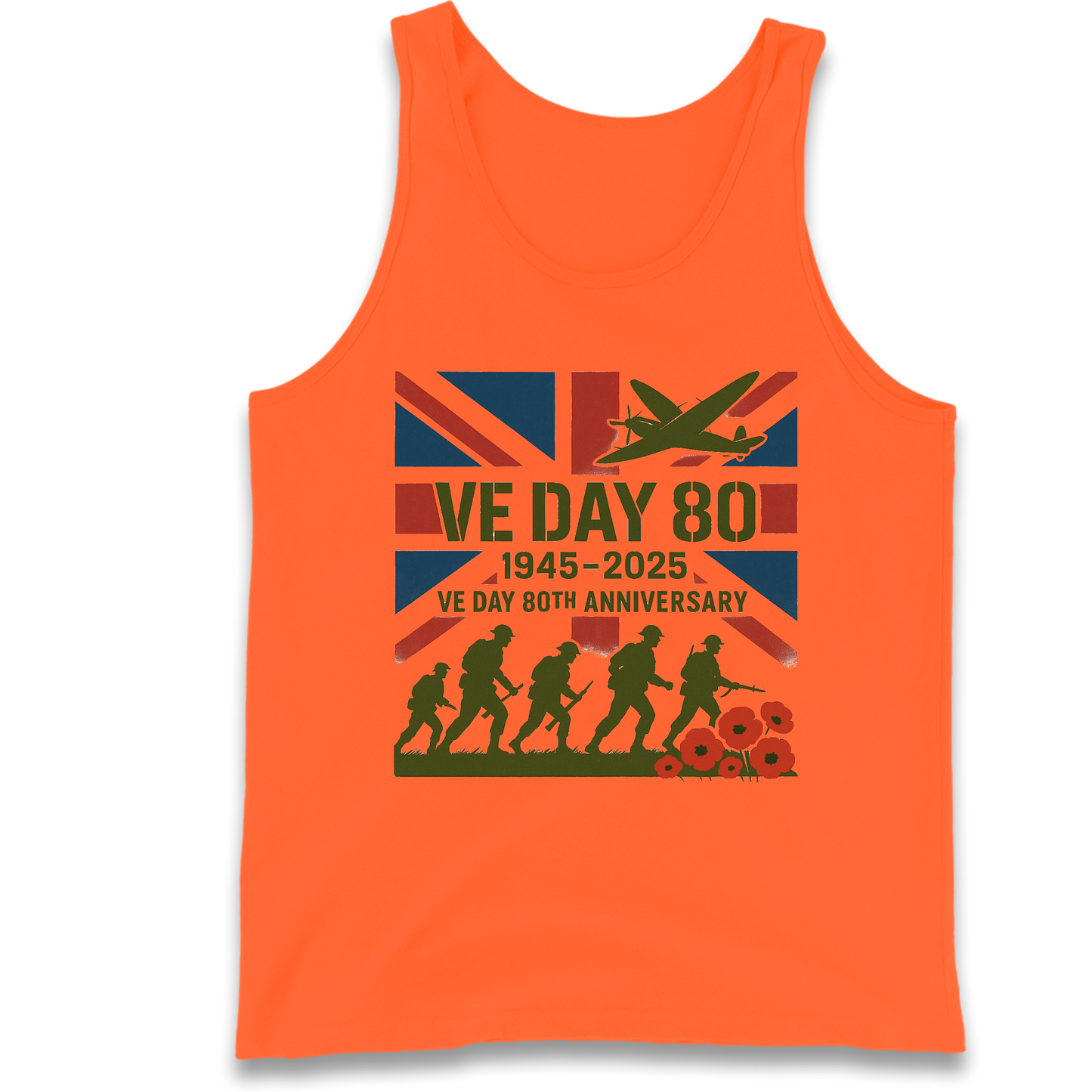 VE Day 80th Anniversary 1945 2025 Tank Top
