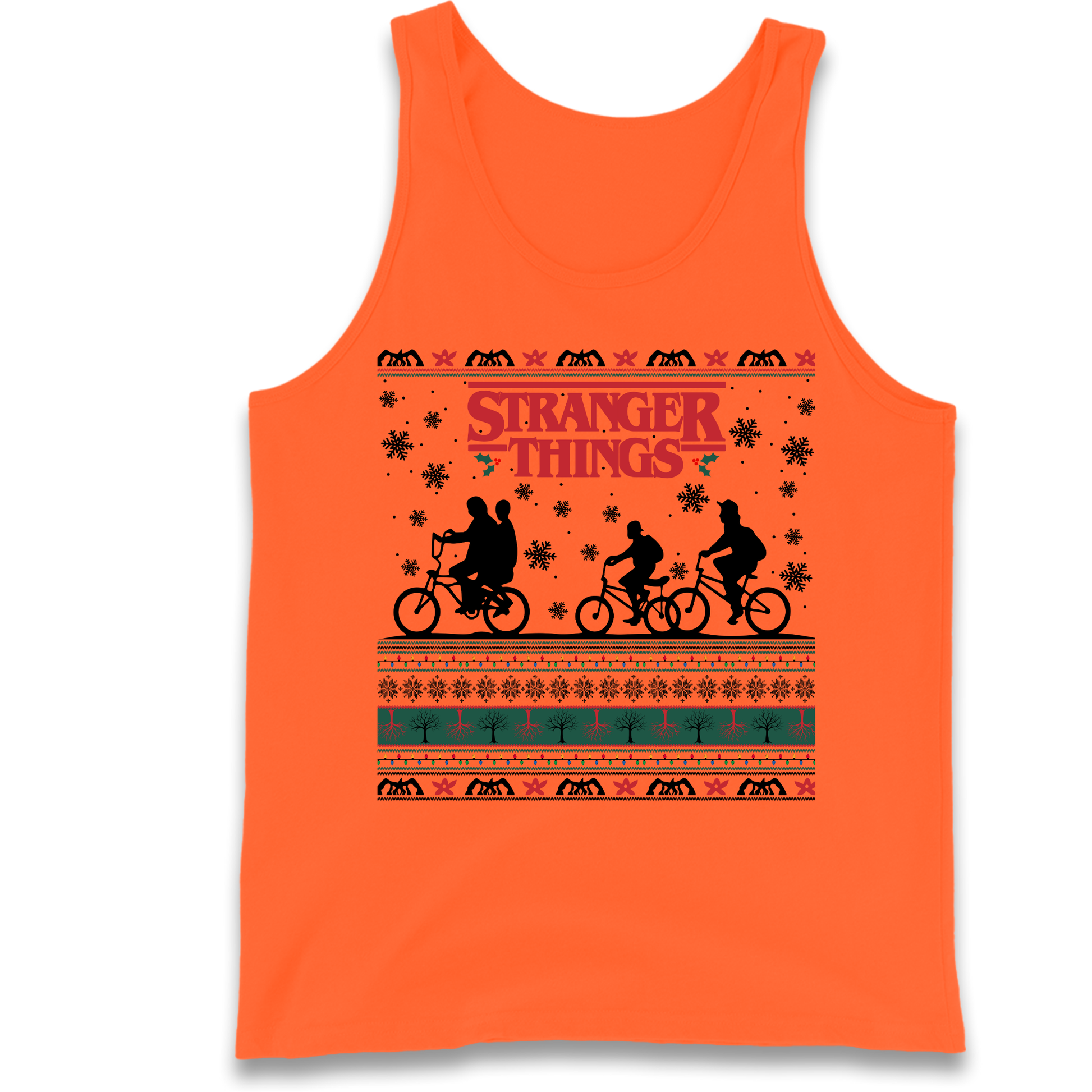 Stranger Things Christmas Tank Top