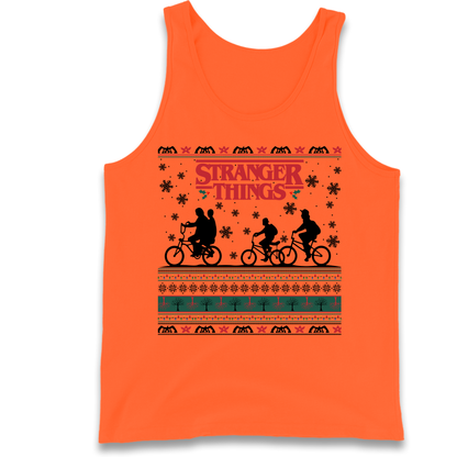 Stranger Things Christmas Tank Top